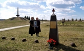 Забор земли из мемориала "Богородицкое поле", Вяземский район